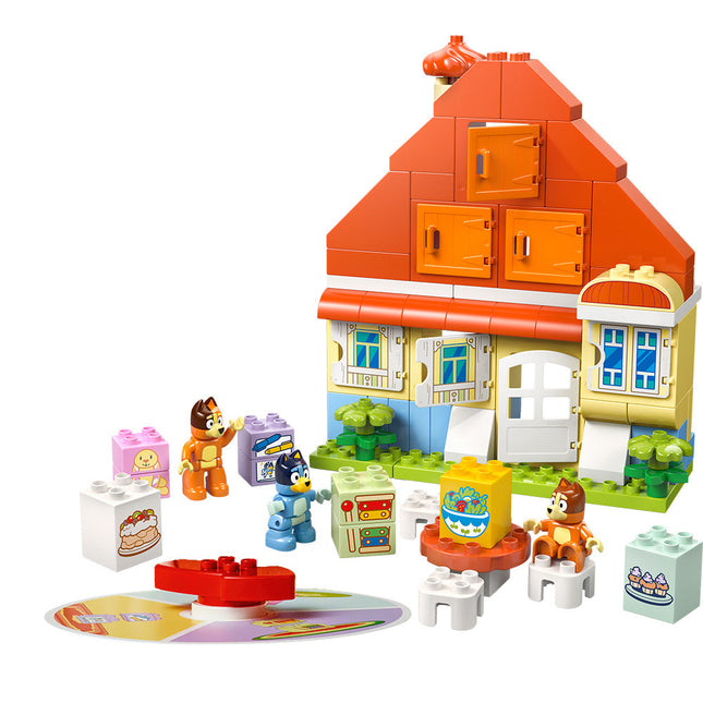 LEGO¬Æ DUPLO¬Æ Bluey: Bluey‚Äôs Family House with Memory Game Interactive Toy 10459