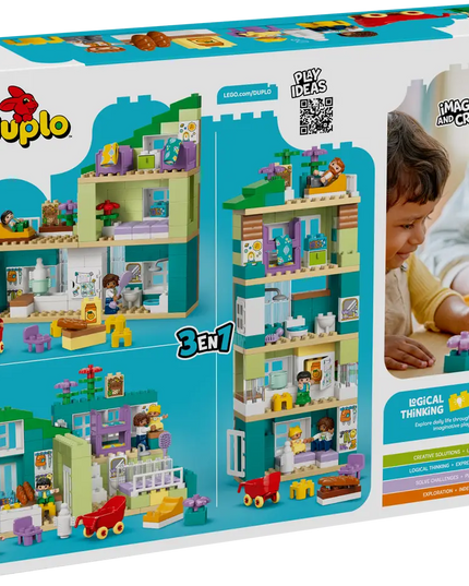 LEGO® DUPLO® 3in1 Modern Family House with Figures 10470