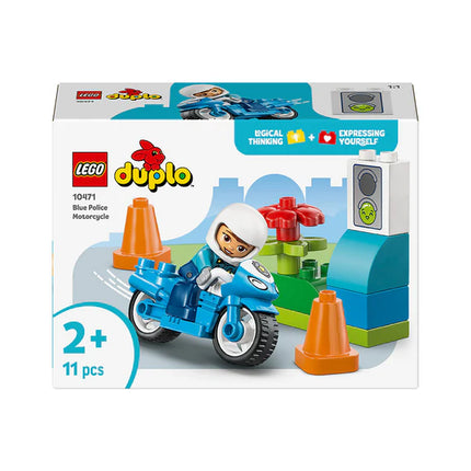 LEGO® DUPLO® Town Blue Police Motorcycle Playset 1047