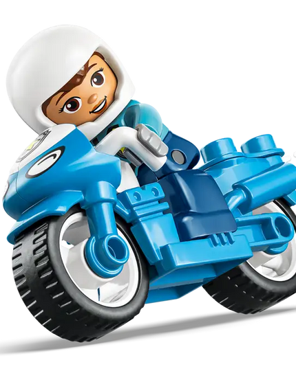 LEGO® DUPLO® Town Blue Police Motorcycle Playset 1047
