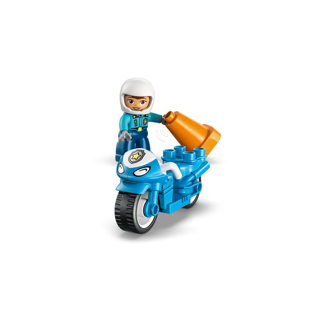 LEGO® DUPLO® Town Blue Police Motorcycle Playset 1047