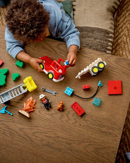 LEGO® DUPLO® Town Fire Engine with Hose and Firefighter 10473