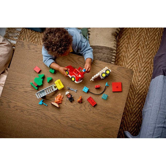 LEGO® DUPLO® Town Fire Engine with Hose and Firefighter 10473