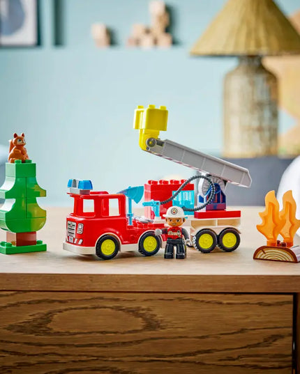 LEGO® DUPLO® Town Fire Engine with Hose and Firefighter 10473