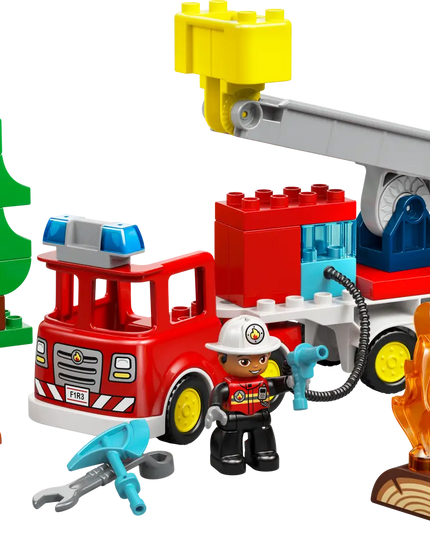LEGO® DUPLO® Town Fire Engine with Hose and Firefighter 10473