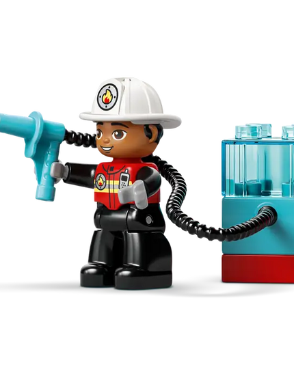 LEGO® DUPLO® Town Fire Engine with Hose and Firefighter 10473