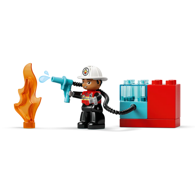 LEGO® DUPLO® Town Fire Engine with Hose and Firefighter 10473