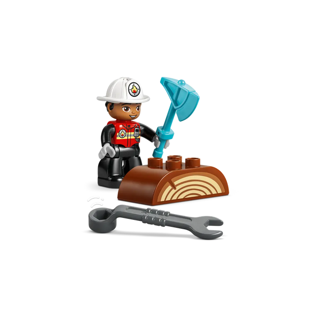 LEGO® DUPLO® Town Fire Engine with Hose and Firefighter 10473
