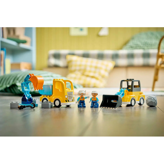 LEGO® DUPLO® Town 3 in 1 Construction Vehicles Toys 10475