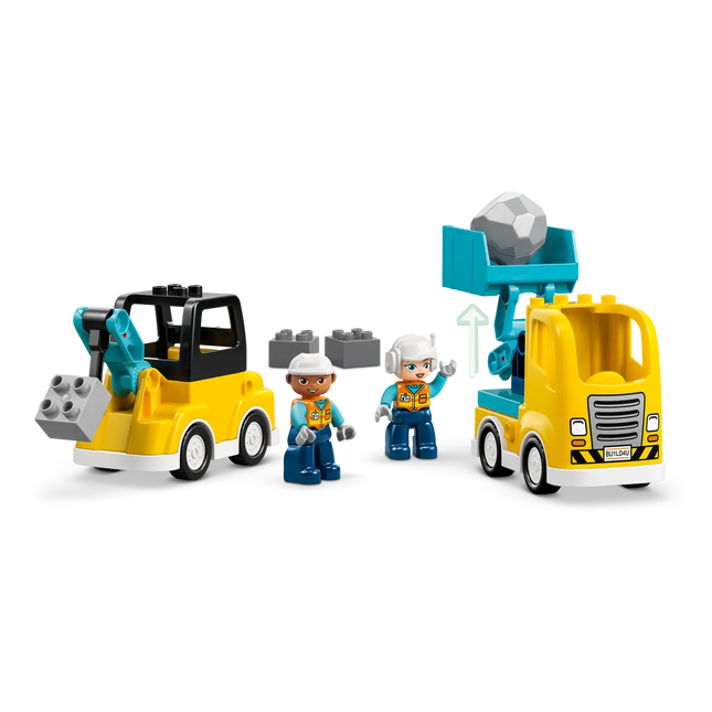 LEGO® DUPLO® Town 3 in 1 Construction Vehicles Toys 10475
