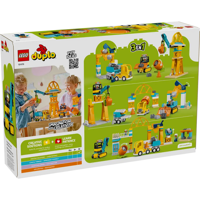 LEGO® DUPLO® 3in1 Construction Site and Vehicles 10476