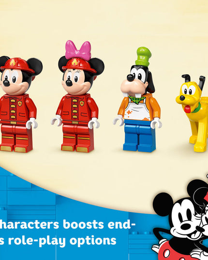 LEGO® ǀ Disney Mickey and Friends – Mickey & Friends Fire Truck & Station Building Kit 10776