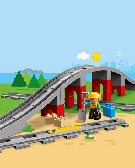 LEGO® DUPLO® Train Bridge and Tracks Construction Toy 10872