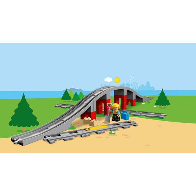 LEGO® DUPLO® Train Bridge and Tracks Construction Toy 10872