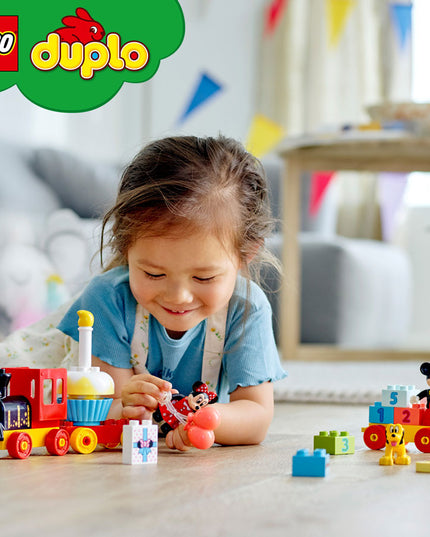 LEGO® DUPLO® ǀ Disney Mickey and Friends - Mickey & Minnie Birthday Train Building Toy 10941