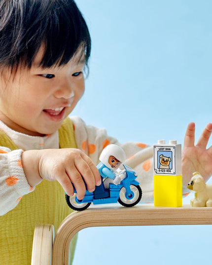 LEGO® DUPLO® Rescue Police Motorcycle 10967 Building Toy