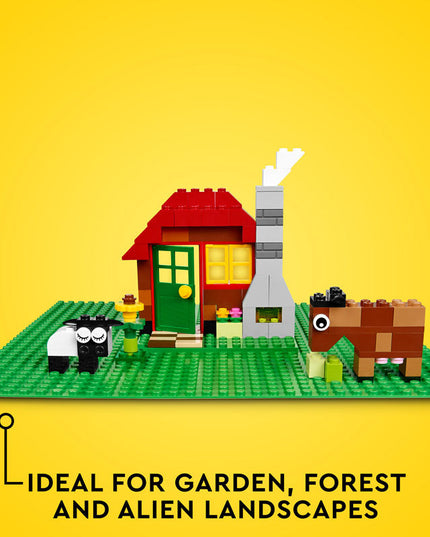 LEGO® Classic Green Baseplate Building Kit 11023