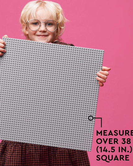 LEGO® Classic Grey Baseplate Building Kit for Kids 11024