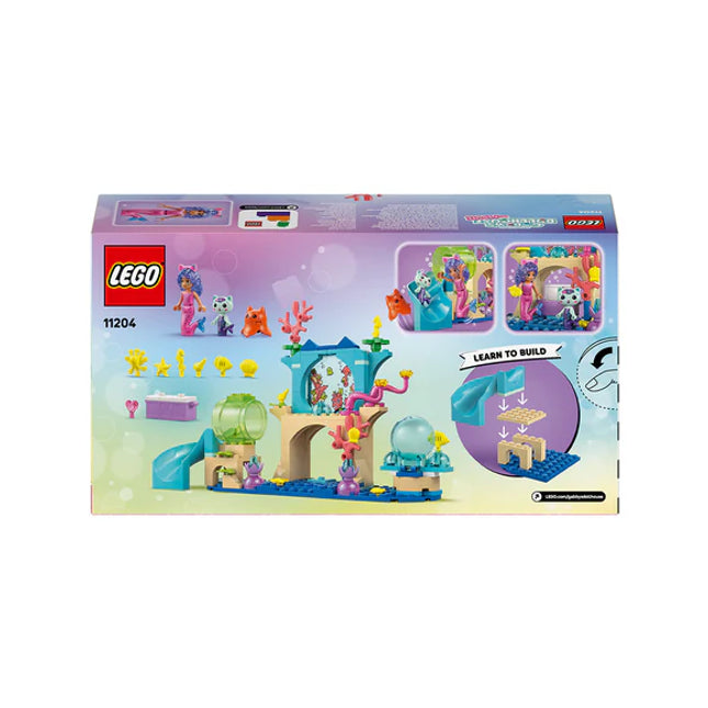 LEGO® Gabby’s Dollhouse Mermaid Gabby’s Aquarium Adventure Animal Toy 11204
