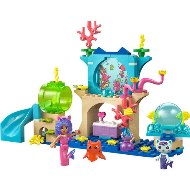LEGO® Gabby’s Dollhouse Mermaid Gabby’s Aquarium Adventure Animal Toy 11204