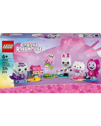 LEGO® Gabby’s Dollhouse Gabby’s Brick-Built Cat Friends 11215