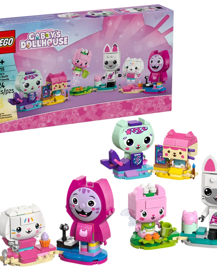 LEGO® Gabby’s Dollhouse Gabby’s Brick-Built Cat Friends 11215