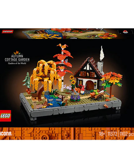 LEGO® Icons Autumn Cottage Garden Model Building Kit 11372