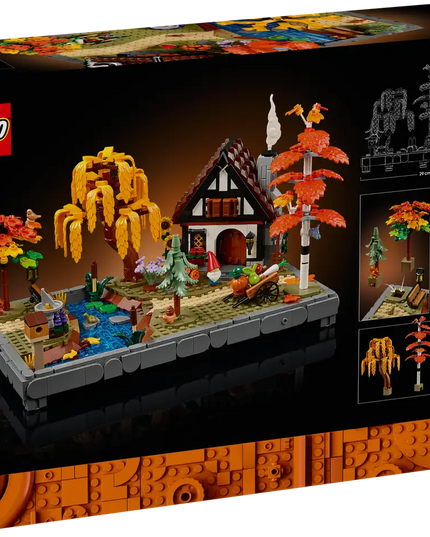 LEGO® Icons Autumn Cottage Garden Model Building Kit 11372