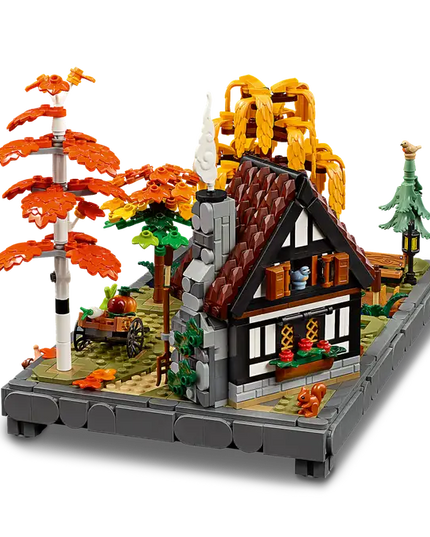LEGO® Icons Autumn Cottage Garden Model Building Kit 11372