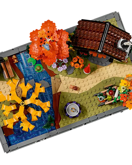 LEGO® Icons Autumn Cottage Garden Model Building Kit 11372