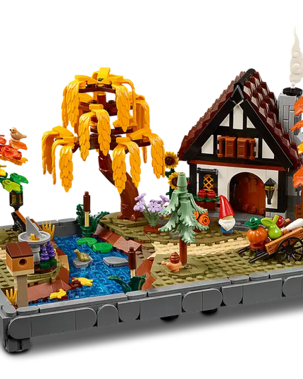 LEGO® Icons Autumn Cottage Garden Model Building Kit 11372