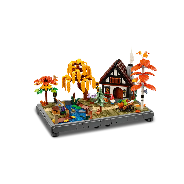LEGO® Icons Autumn Cottage Garden Model Building Kit 11372