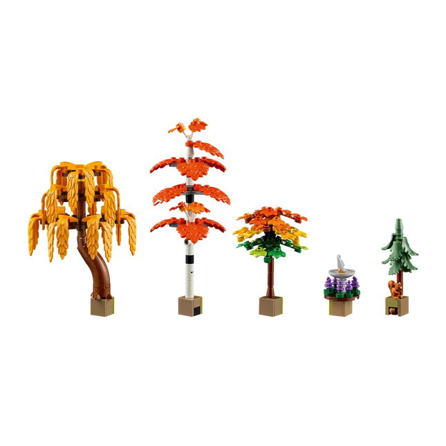 LEGO® Icons Autumn Cottage Garden Model Building Kit 11372