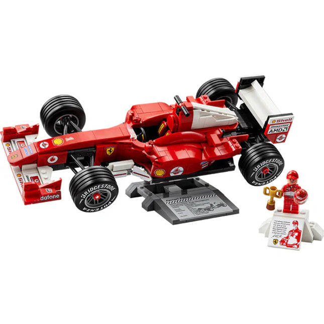 LEGO® ICONS™ Ferrari F2004 & Michael Schumacher