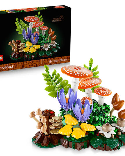 LEGO® Botanicals Woodland Mushrooms Building Set 11505