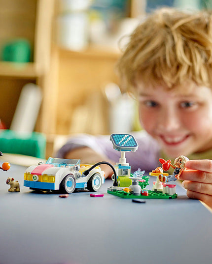 LEGO® Friends Electric Car and Charger Toy Set 42609