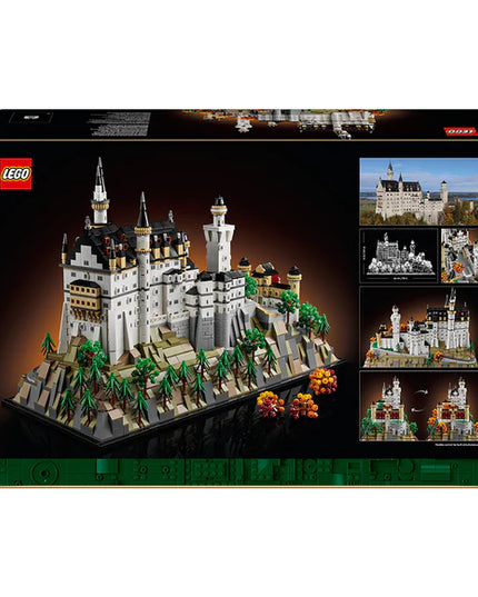 LEGO® Architecture Neuschwanstein Castle Collectible Model Kit for Adults 21063