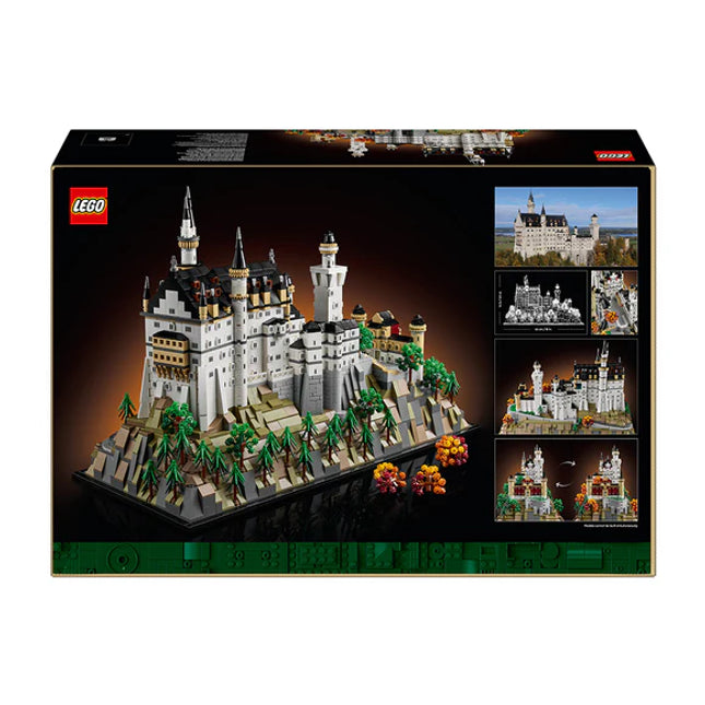 LEGO® Architecture Neuschwanstein Castle Collectible Model Kit for Adults 21063
