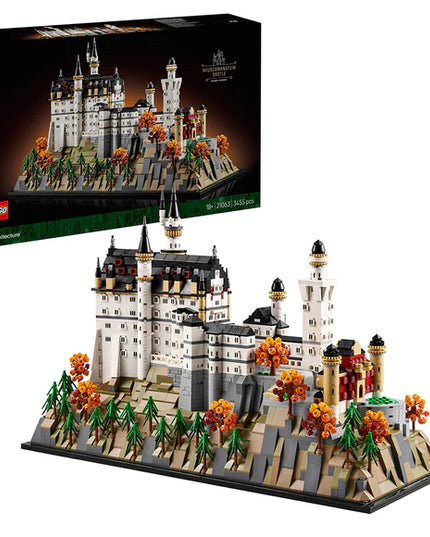 LEGO® Architecture Neuschwanstein Castle Collectible Model Kit for Adults 21063