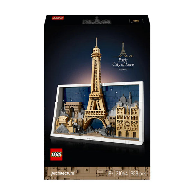 LEGO® Architecture Paris – City of Love Building Set 21064