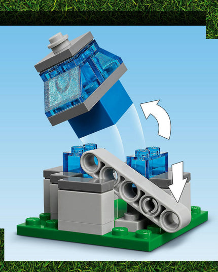 LEGO® Minecraft® The Ghast Balloon Village Attack, Gamer Gift Toy for Kids 21273