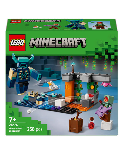LEGO® Minecraft® The Warden Encounter Collectible Video Game Merch 21274