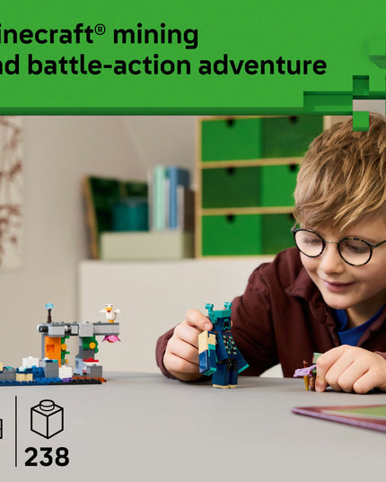 LEGO® Minecraft® The Warden Encounter Collectible Video Game Merch 21274