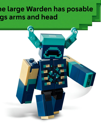 LEGO® Minecraft® The Warden Encounter Collectible Video Game Merch 21274