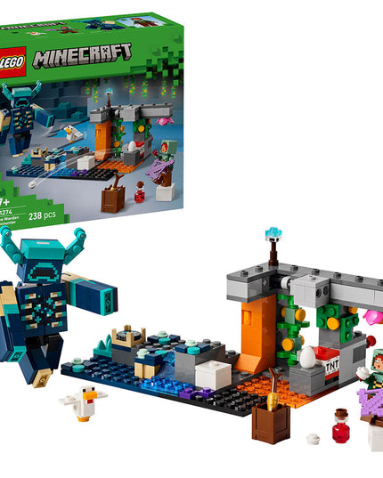 LEGO® Minecraft® The Warden Encounter Collectible Video Game Merch 21274