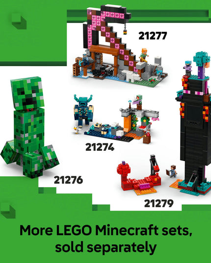 LEGO® Minecraft® The TNT Jungle House, Video Game Collectible Toy 21275