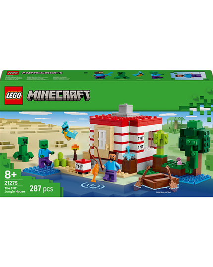 LEGO® Minecraft® The TNT Jungle House, Video Game Collectible Toy 21275