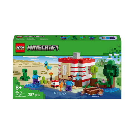 LEGO® Minecraft® The TNT Jungle House, Video Game Collectible Toy 21275