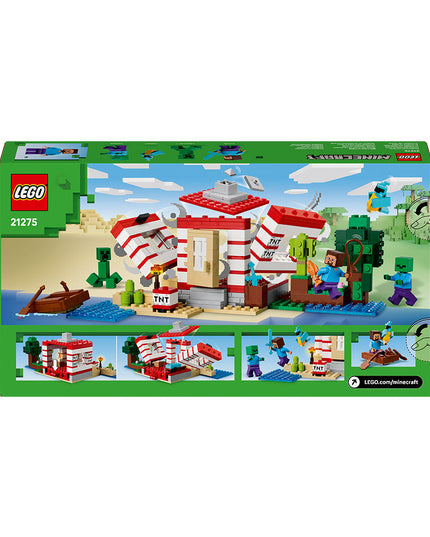 LEGO® Minecraft® The TNT Jungle House, Video Game Collectible Toy 21275