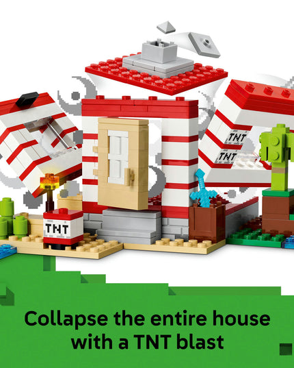 LEGO® Minecraft® The TNT Jungle House, Video Game Collectible Toy 21275